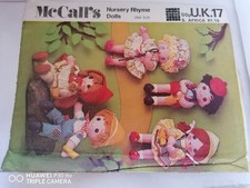 Knitting pattern dolls for sale  BRIDGNORTH