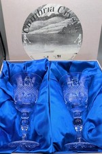 Pair cumbria crystal for sale  PONTYCLUN