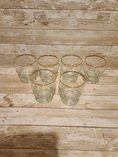 Six small glass for sale  WOLVERHAMPTON