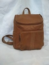 Bolsa Mochila Feminina de Couro Wilson's, Marrom, Muito Bom Estado, usado comprar usado  Enviando para Brazil
