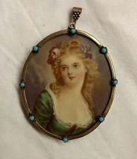 Portrait miniature ivoire d'occasion Portrait miniature ivoire d'occasion  Toulon-