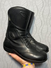 Botas masculinas de couro preto Alpinestars WEB Goretex Motorcycle US10,5 comprar usado  Enviando para Brazil