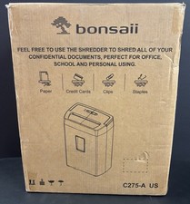 Bonsaii paper shredder for sale  Canyon