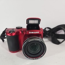 Câmera Digital SLR Samsung WB100 FOR PARTS Vermelha 16.2 MP 26x Zoom Óptico Amplo , usado comprar usado  Enviando para Brazil
