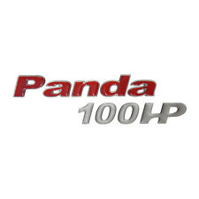 Adesivo in resina gel 3D scritta Panda 100 hp emblema auto compatibile con Fiat, usado comprar usado  Enviando para Brazil