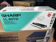 Toner preto original Sharp AL-80TD para AL 800 840 841 880 F 800 840 F 841 OVP B, usado comprar usado  Enviando para Brazil