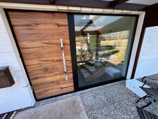 Aluminium haustür seitenteil gebraucht kaufen  Seevetal