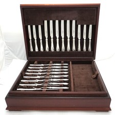 Conjunto de Cantina de Talheres WINDSOR Design Roberts & Belk Silver Service 86 Peças comprar usado  Enviando para Brazil