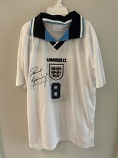 Signed gazza paul for sale  WALLINGTON