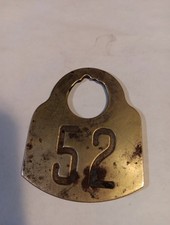 Vintage stamped brass for sale  Sharon