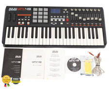 Używany, AKAI Professional MPK49 49-klawiszowy zestaw kontrolerów klawiatury USB MIDI Performance na sprzedaż  Wysyłka do Poland