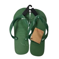 Sandálias Havaianas unissex top chinelos Amazonia verde escuro tamanho 7/8W - 6/7M comprar usado  Enviando para Brazil