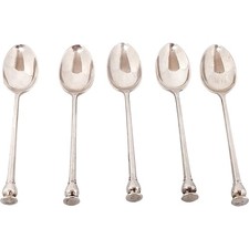 Solid silver teaspoons for sale  UK