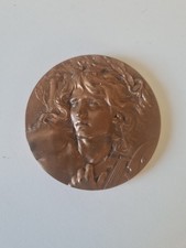 Medaille bronze mozart d'occasion  Pornichet