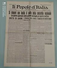 Popolo italia ottobre usato  Castellammare di Stabia