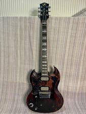 Tony Iommi Sg Guitarra Black Sabbath Junk Cosplay Personalizado Old Boy comprar usado  Enviando para Brazil