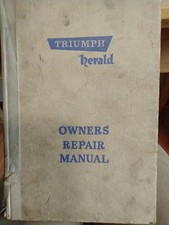 Triumph herald owners for sale  Marcellus