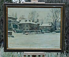 Bernhard Hergarden (1880-1966) - Winter Landscape From Germany, Geldern ?? na sprzedaż  PL