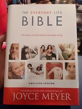 The Everyday Life Bible Amplified Version by Joyce Meyer 2006 hardcover comprar usado  Enviando para Brazil