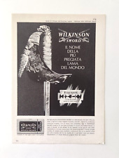 Pubblicita wilkinson sword usato  Ferrara