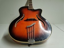 GUITARRA JAZZ SUNBURST ANOS 60 - feita na ALEMANHA comprar usado  Enviando para Brazil