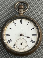Benson silver pocket for sale  HALSTEAD
