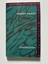 Proper names levinas for sale  PRESTATYN