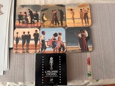 Vintage melamine coasters for sale  ABERDEEN