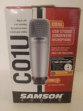Microfone Samson C01U USB Studio profissional condensador (novo/caixa aberta) comprar usado  Enviando para Brazil