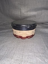 Longaberger red white for sale  Terre Haute