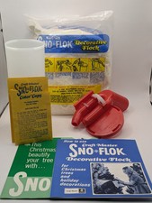 Kit de floculação vintage Craft Master Sno Flok para decoração de árvore e Natal de 5 pés comprar usado  Enviando para Brazil