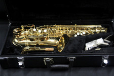 (RI3) Jupiter JAS-769-767 SAXOFONE ALTO com estojo rígido original, pescoço e bocal, usado comprar usado  Enviando para Brazil