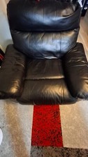 Black faux leather for sale  NOTTINGHAM