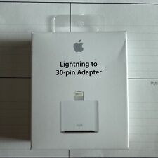 Usado, Adaptador de 30 pinos Apple Lightning (8 pinos) fabricante de equipamento original - MD823AM/A A1468 comprar usado  Enviando para Brazil