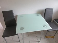 esstisch glas stuhle gebraucht kaufen  Werne