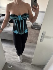 Corsage korsett schwarz gebraucht kaufen  Hamburg