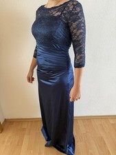 Blaues abendkleid neu gebraucht kaufen  Pfarrkirchen