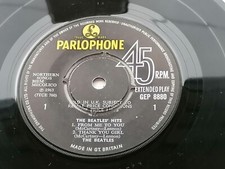 THE BEATLES  UK  EP    THE BEATLES HITS  1964   PRESS SOLD IN U.K TEXT   EX comprar usado  Enviando para Brazil