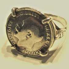 Sterling silver threepence for sale  BIRMINGHAM