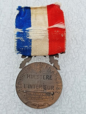 Médaille bronze courage d'occasion  Menton