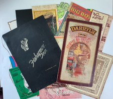 Lot restaurant menus for sale  Farragut