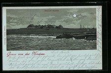 Mondschein lithographie hallig gebraucht kaufen  Berlin