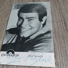 Autogrammkarte roy black gebraucht kaufen  Duisburg