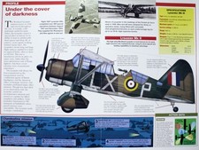 Westland lysander aircraft for sale  Lone Wolf