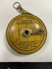 MEDIDA DE TÊNIS DE GRAMADO VINTAGE INGLÊS GENUÍNO POR REITOR c.1920’s - Muito bom estado comprar usado  Enviando para Brazil