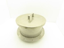 Usado, Tampa de furo de tanque 13-1/4" flangeada tampa sem vedação aço inoxidável comprar usado  Enviando para Brazil