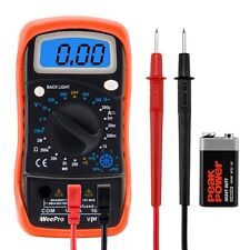 Multímetro digital WeePro Vpro850L voltímetro CA DC, medidor de teste de amplificador de voltagem Ohm, EUA, usado comprar usado  Enviando para Brazil
