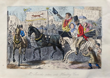1843 antique print for sale  MARLOW