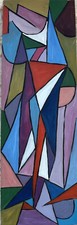 Modern painting abstract d'occasion  Expédié en Belgium