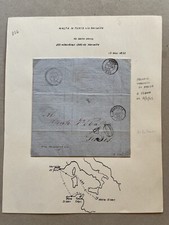 Lettera prefilatelica malta usato  Saronno